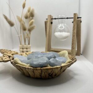 Pierre plate Calcite bleue