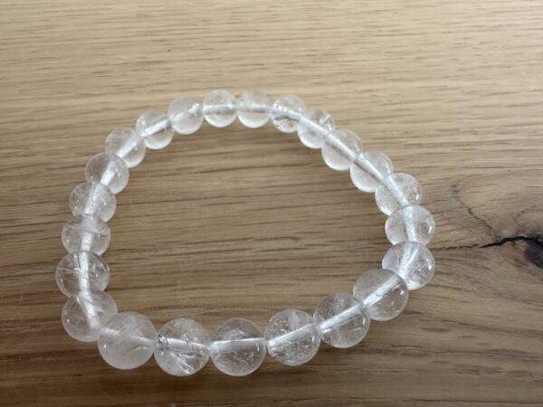 bracelet Cristal de roche 08 mm – Image 2