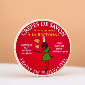 CRÊPES DE SAVON FRAISE DE PLOUGASTEL