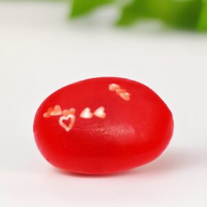 GALET DE SAVON À LA FRAISE DE PLOUGASTEL