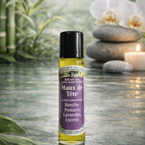 Roll-on aux huiles essentielles Maux de Tête