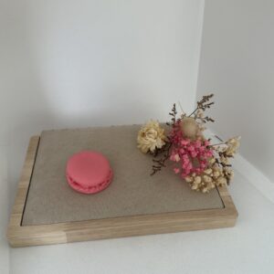 savon macaron fraise des bois