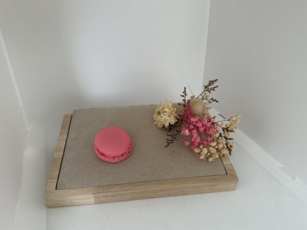 savon macaron fraise des bois