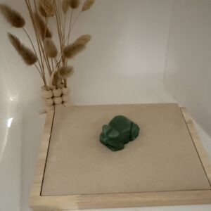 Grenouille aventurine verte