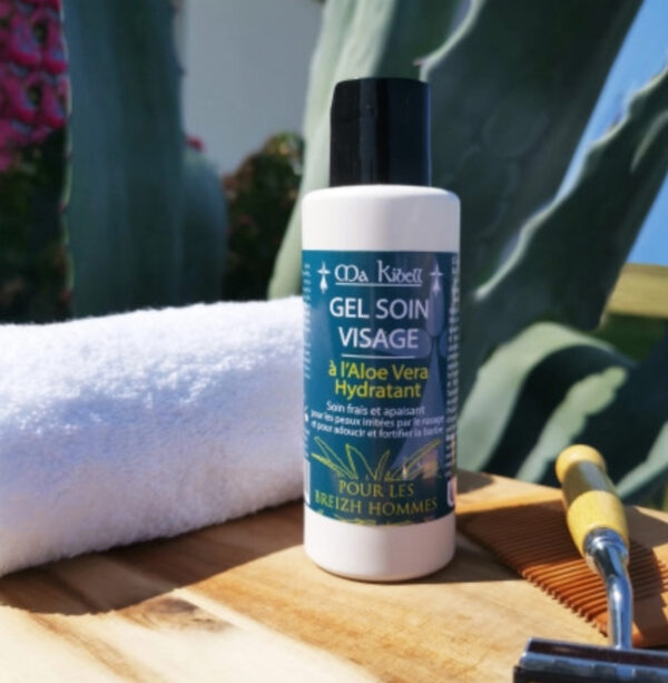 Gel soin visage à l’aloès vera