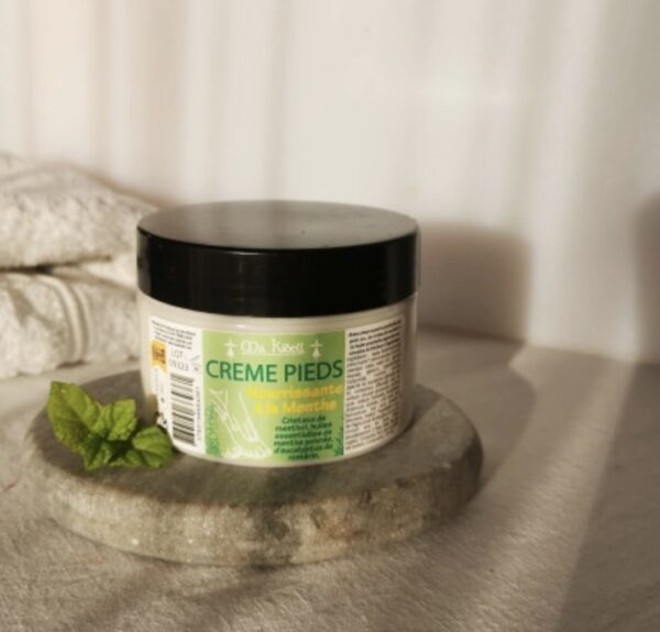 Crème pied nourrissante  à la menthe