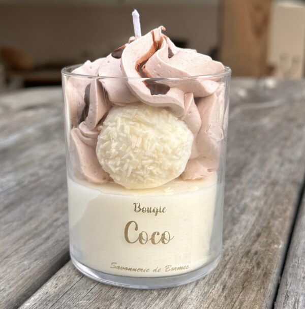 bougie noix de coco
