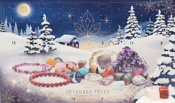 Calendrier de l’avent lithotherapie