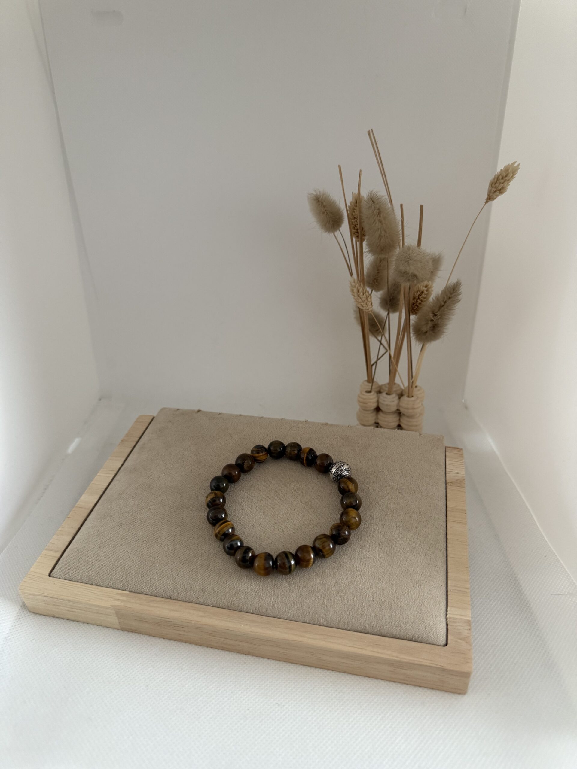 Bracelet homme œil de tigre