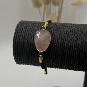 Bracelet quartz rose