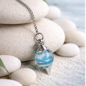 Pendule en verre de murano modèle unique