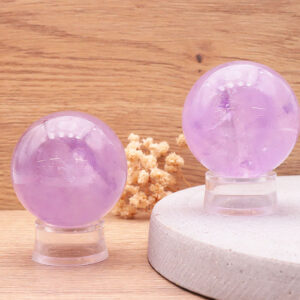 Sphère améthyste lavande